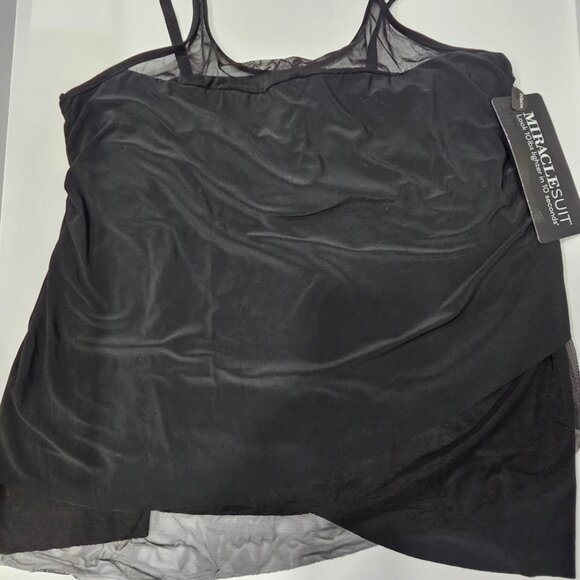 Miraclesuit Plus Size Mirage Tankini Top Size 18W - Picture 5 of 10